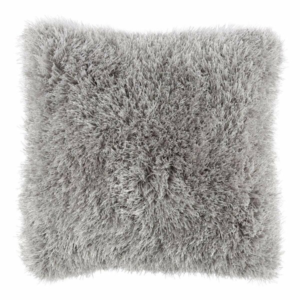 Bedford Home Oversized Floor or Throw Pillow Square Luxury Plush - Grey 66A-99008